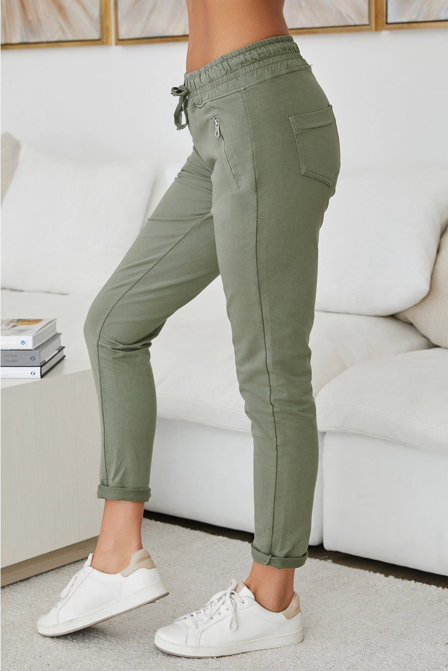 Zipper Pocket Jogger Pant