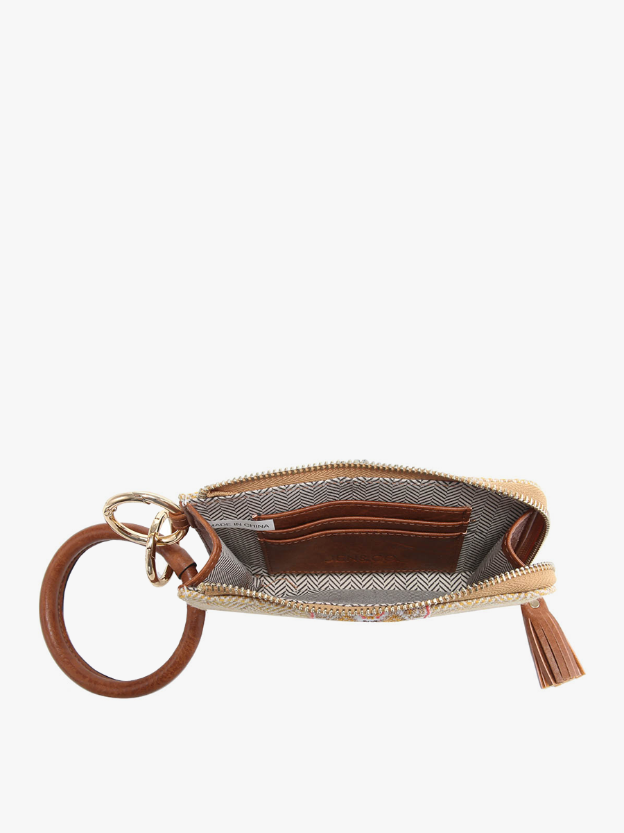 Metallic Bangle Wristlet/Wallet
