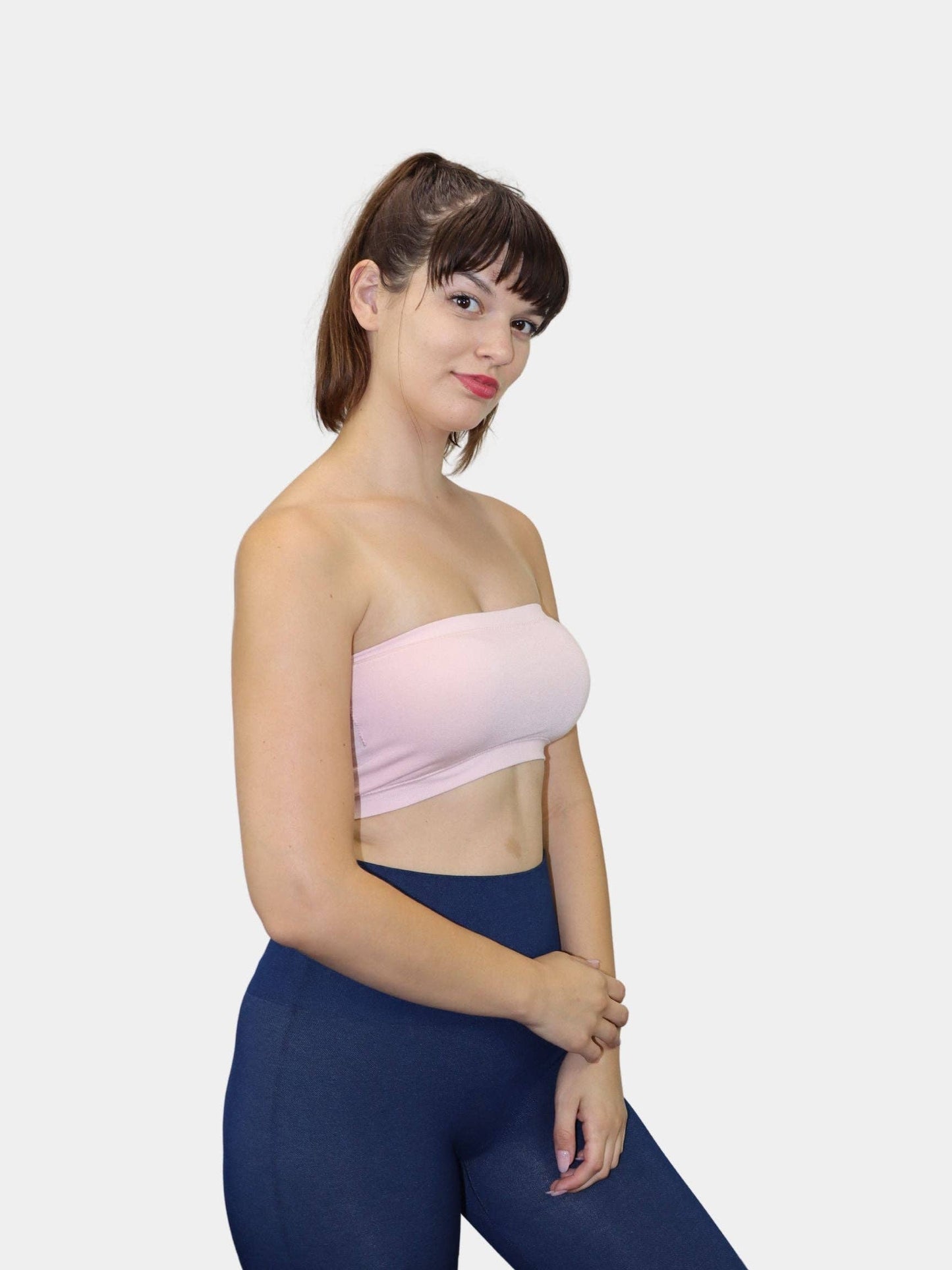 Solid Bandeau: TAN