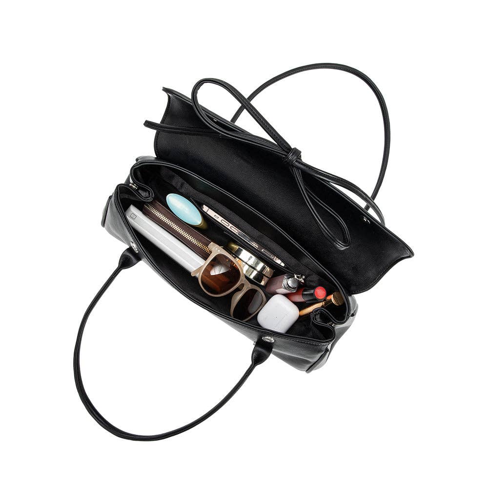 Bowie Blue Recycled Vegan Shoulder Bag