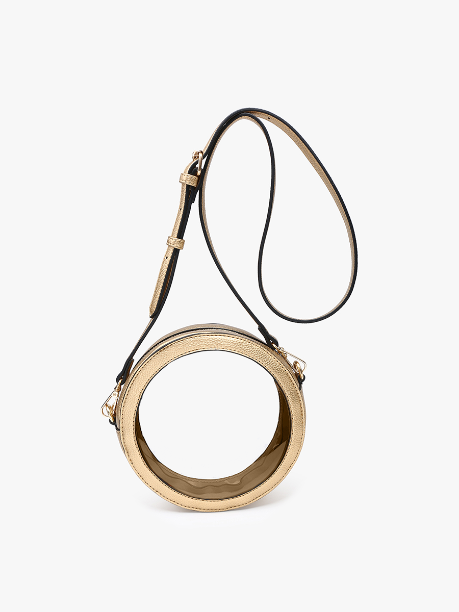 Clear Circular Crossbody Bag