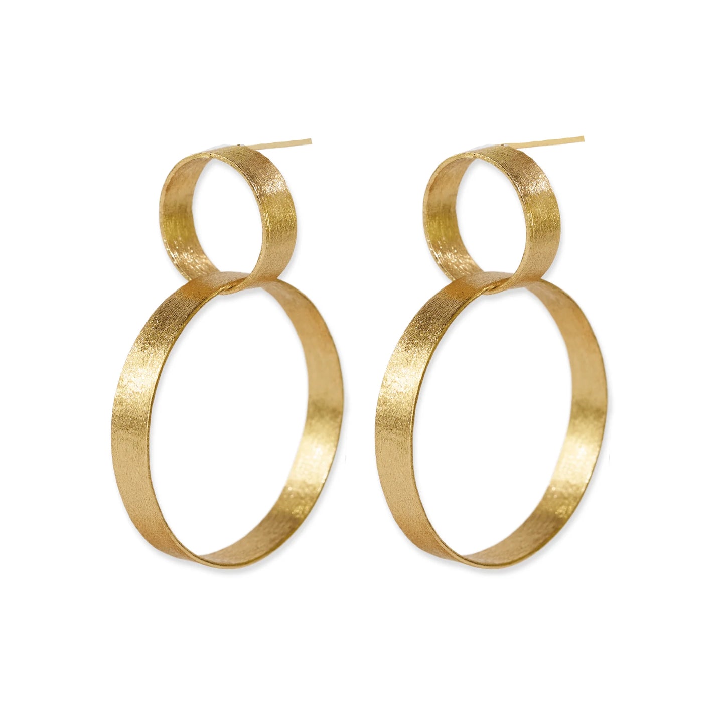 Gretchen Double Circle Earrings