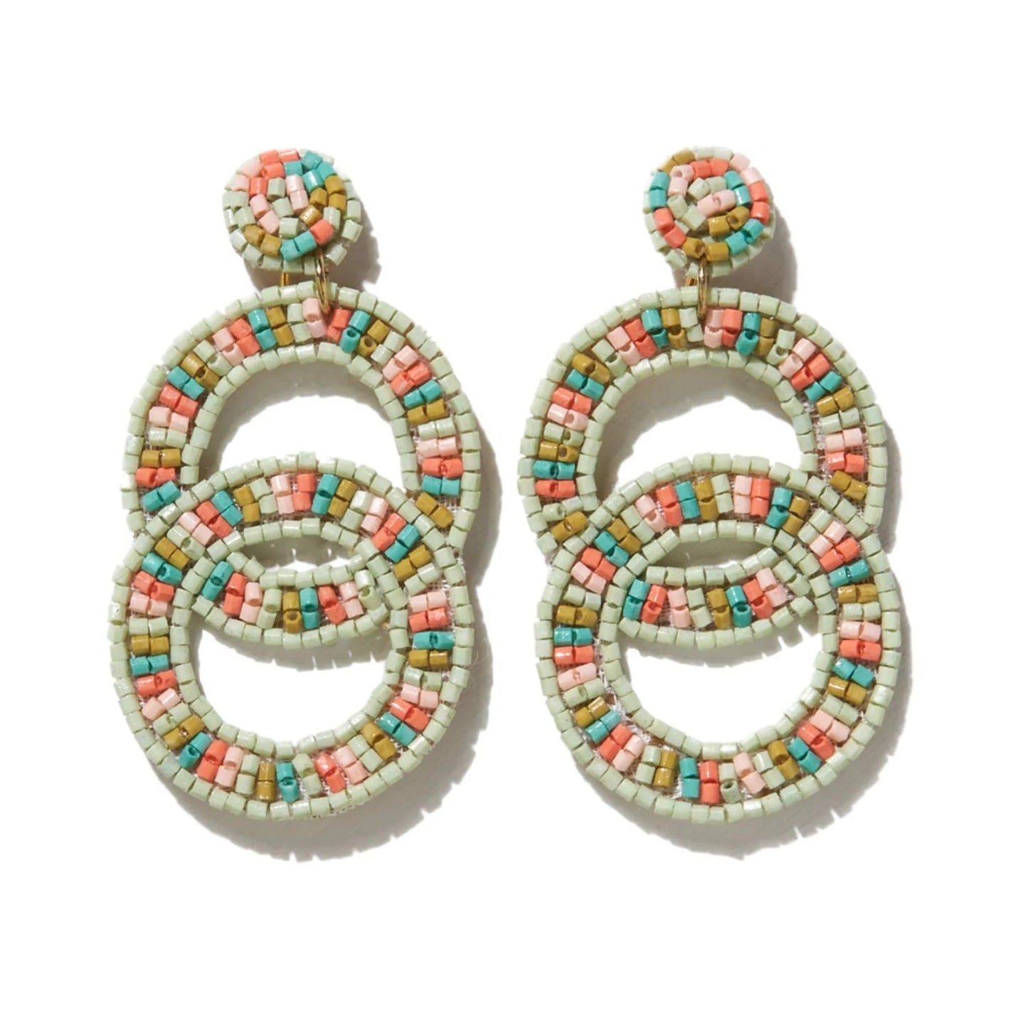 Monica Double Striped Earrings