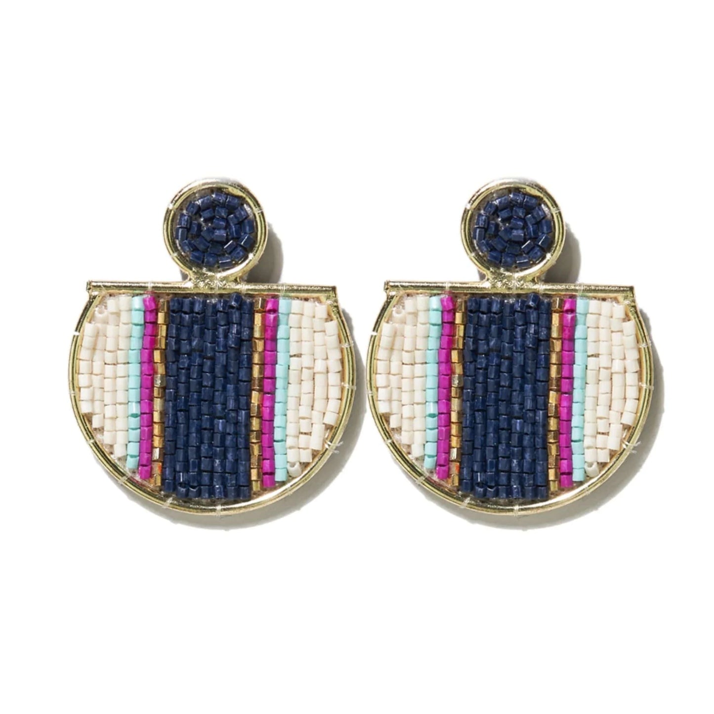 Naomi Vertical Striped Earrings