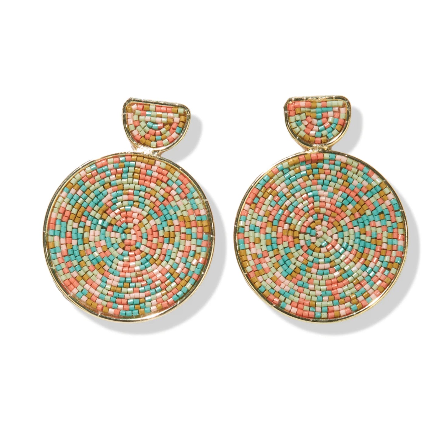 Stella Confetti Earrings Rainbow