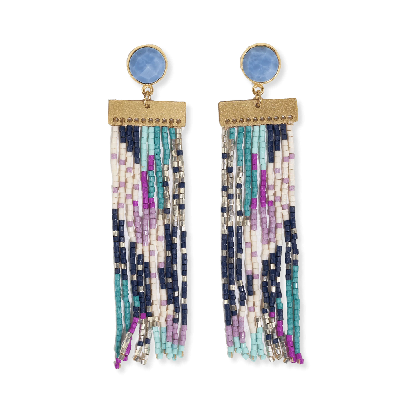Lilah Semi-Precious Stone Post Earring
