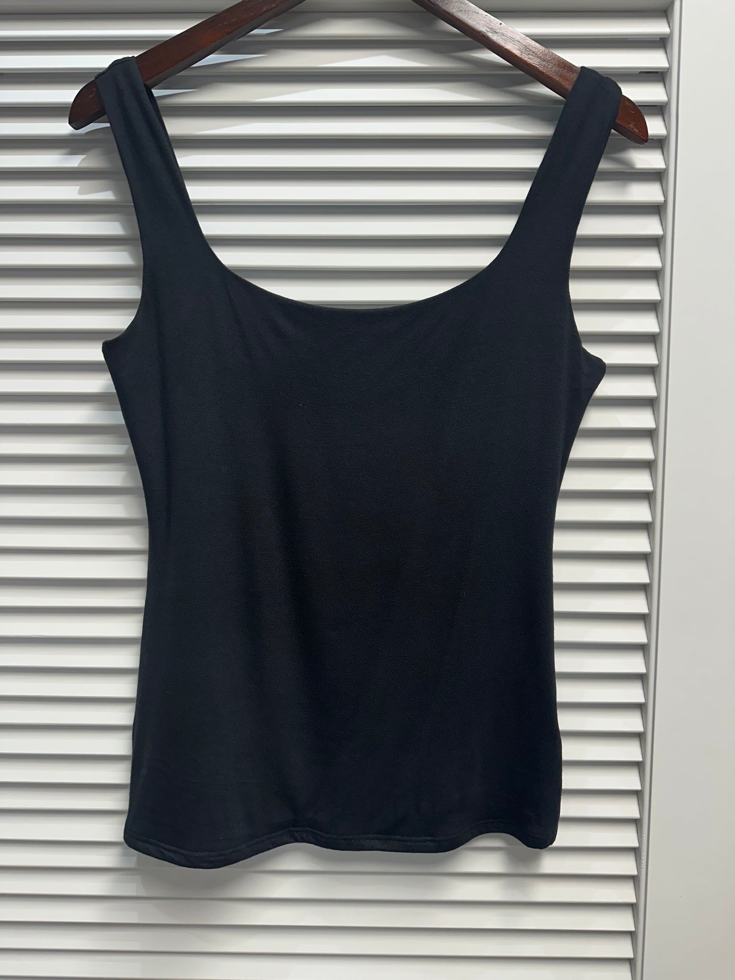 Double Layer Square Neck Tank Top