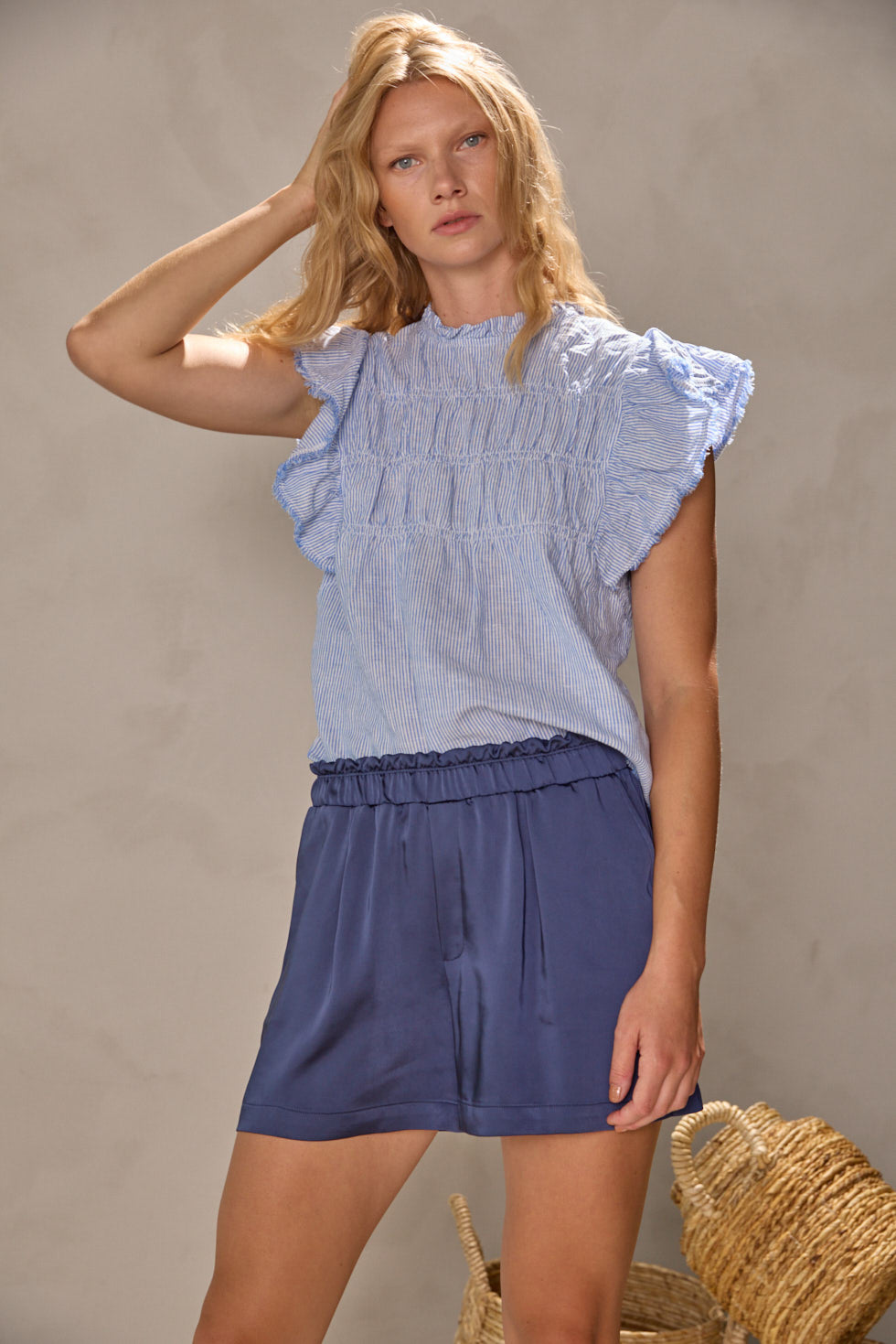 Lauren Satin Shorts