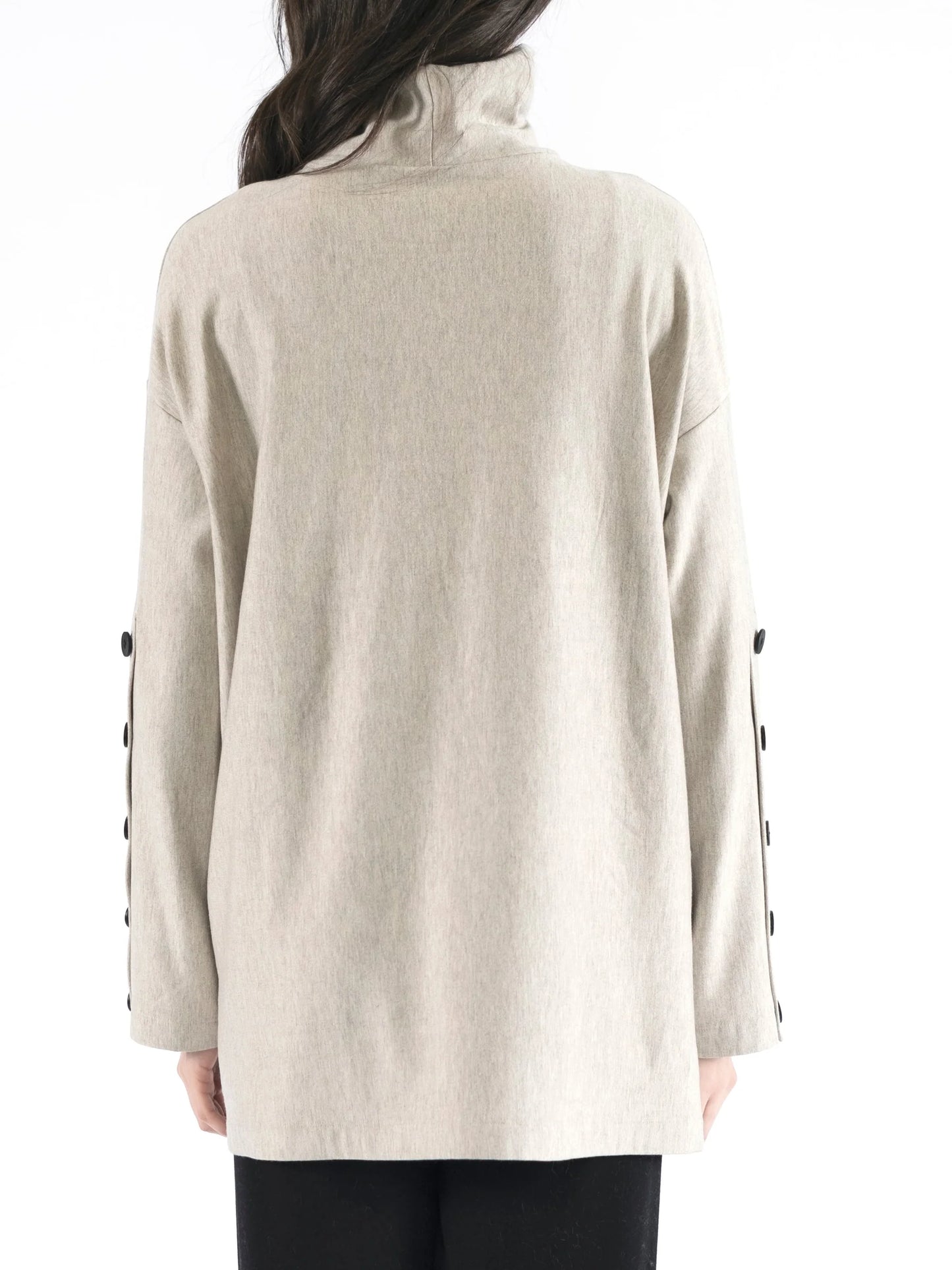 Miley Turtle neck with Buttons