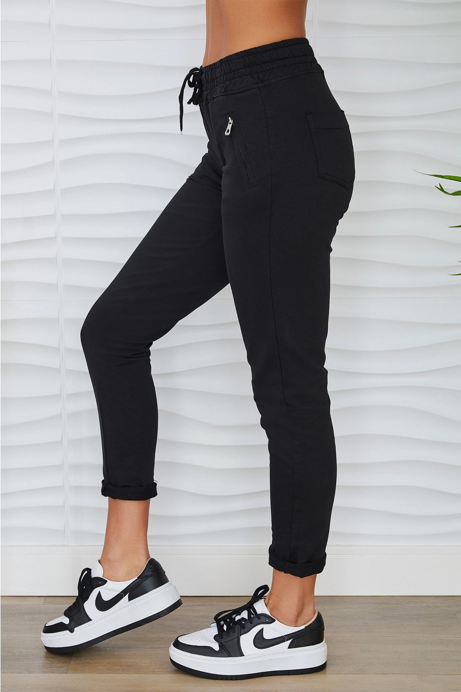 Zipper Pocket Jogger Pant