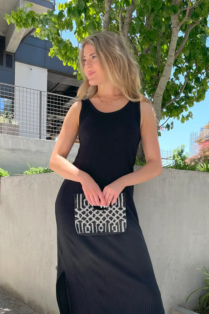 Saylor Beaded Clutch