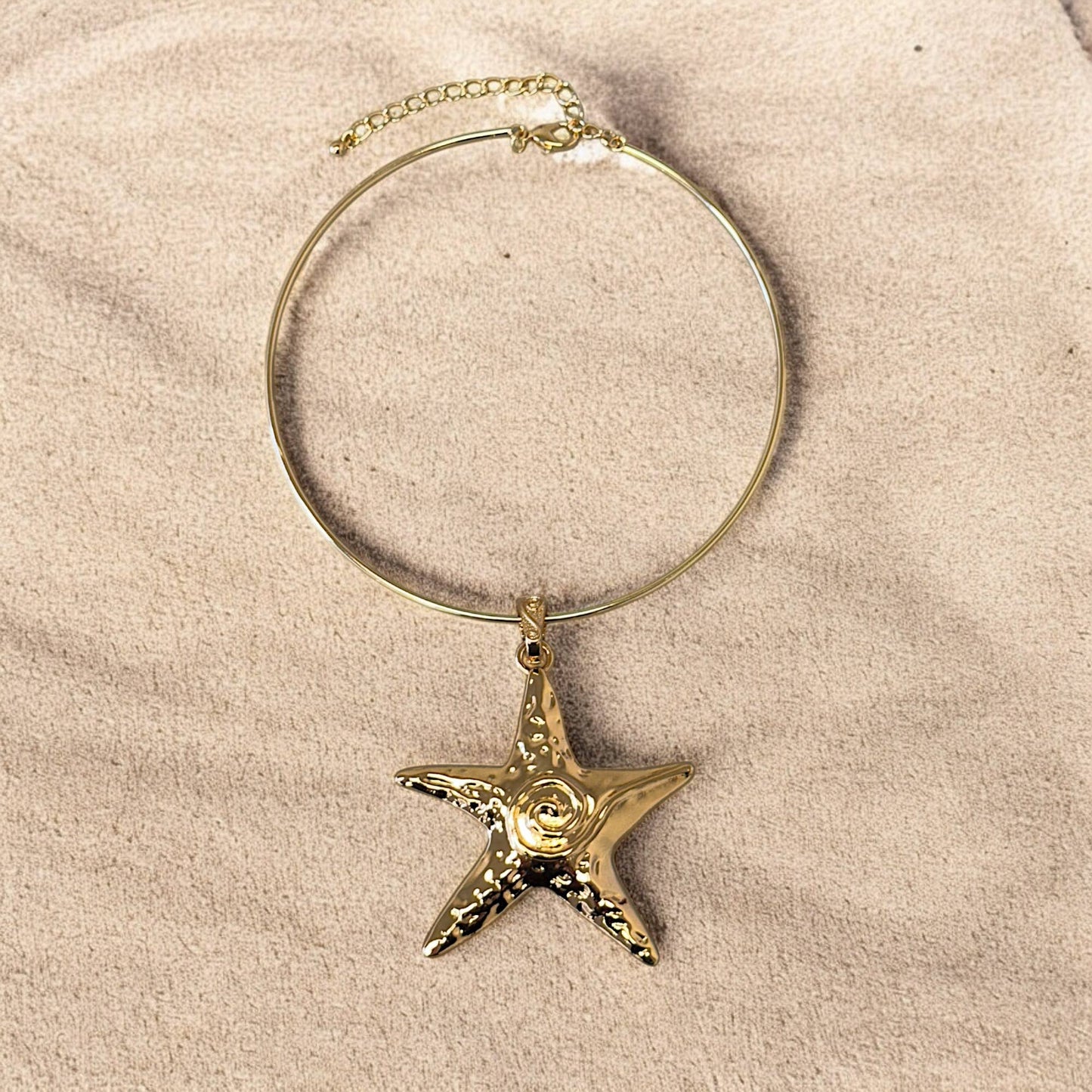 Starfish Necklace | Beach Necklace | Spring | Gold | Boho