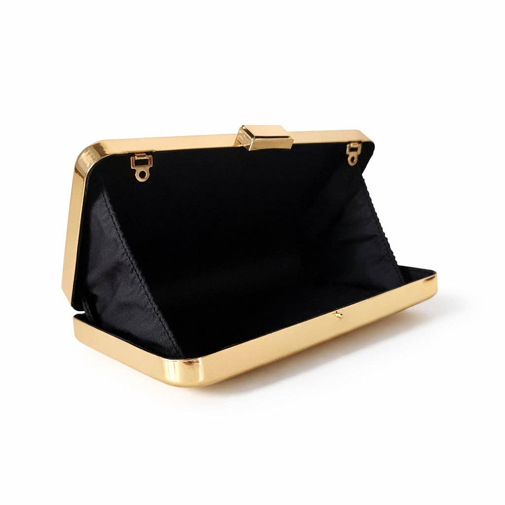 Gold Chain Clutch Bag