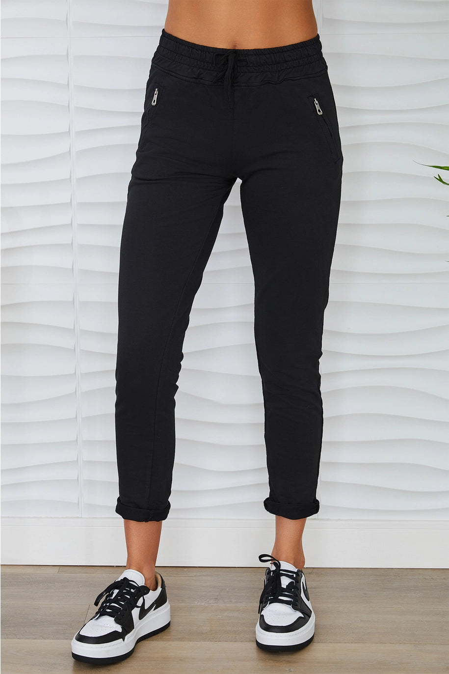 Zipper Pocket Jogger Pant
