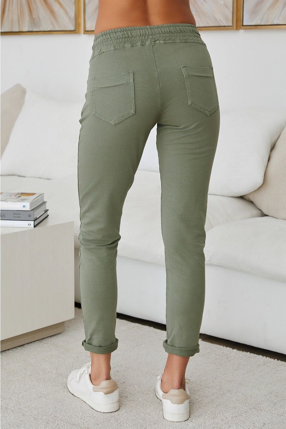 Zipper Pocket Jogger Pant