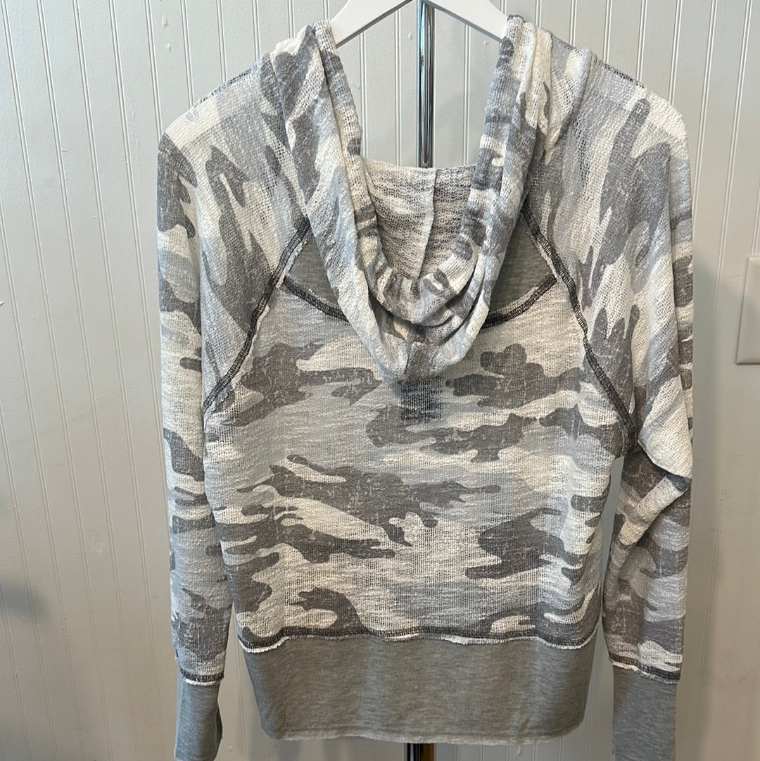 Gray Camo Hoodie