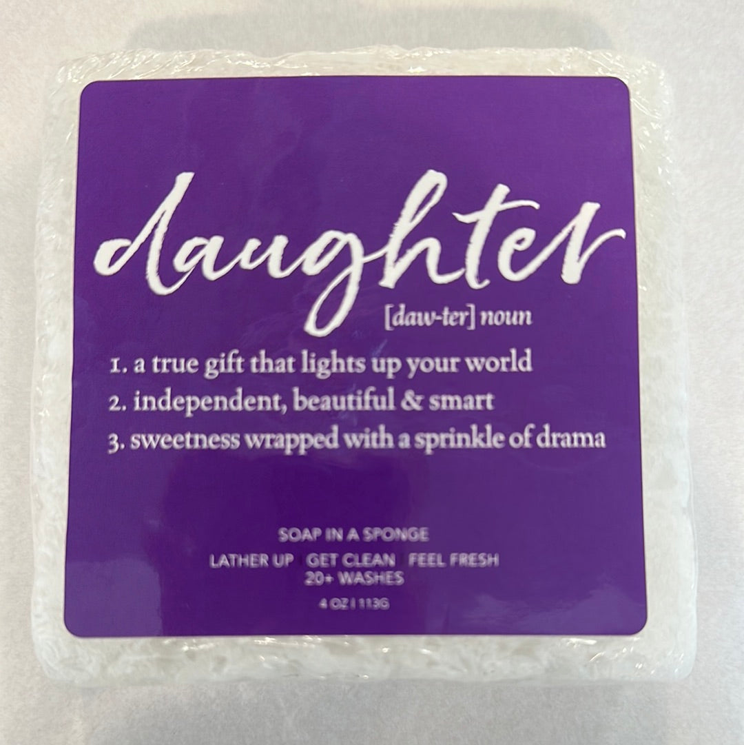 Soap in a Sponge