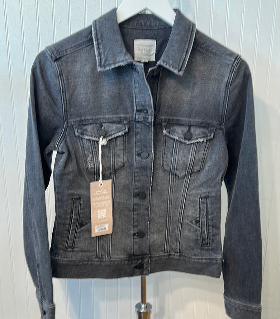 Classic Black Wash Jean Jacket