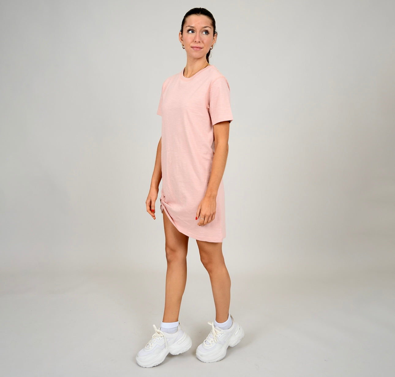 Tiana Knotted Hem Dress