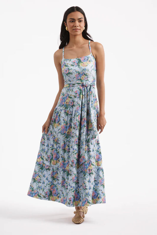 Primrose Coastal Ikat Dress