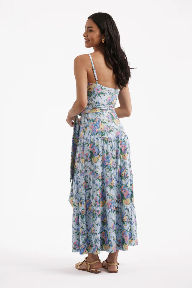 Primrose Coastal Ikat Dress