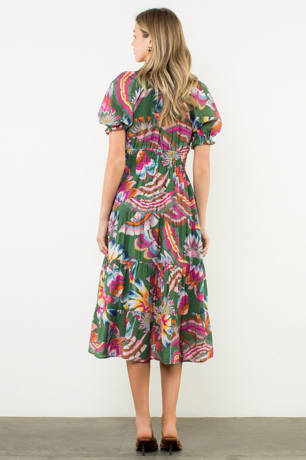 Siesta Tiered Maxi Dress