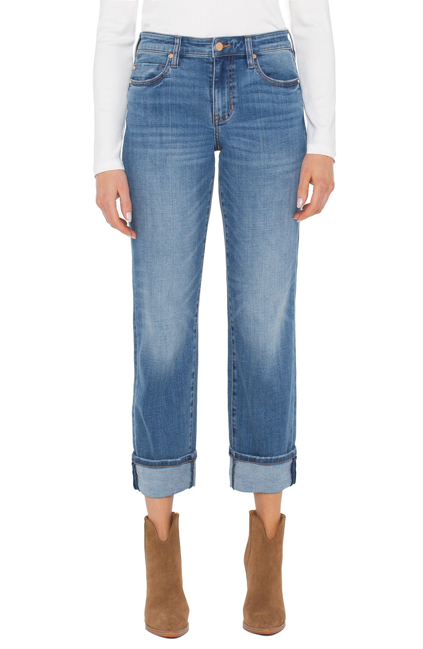 Campus Marley Girlfriend Cuffed Denim