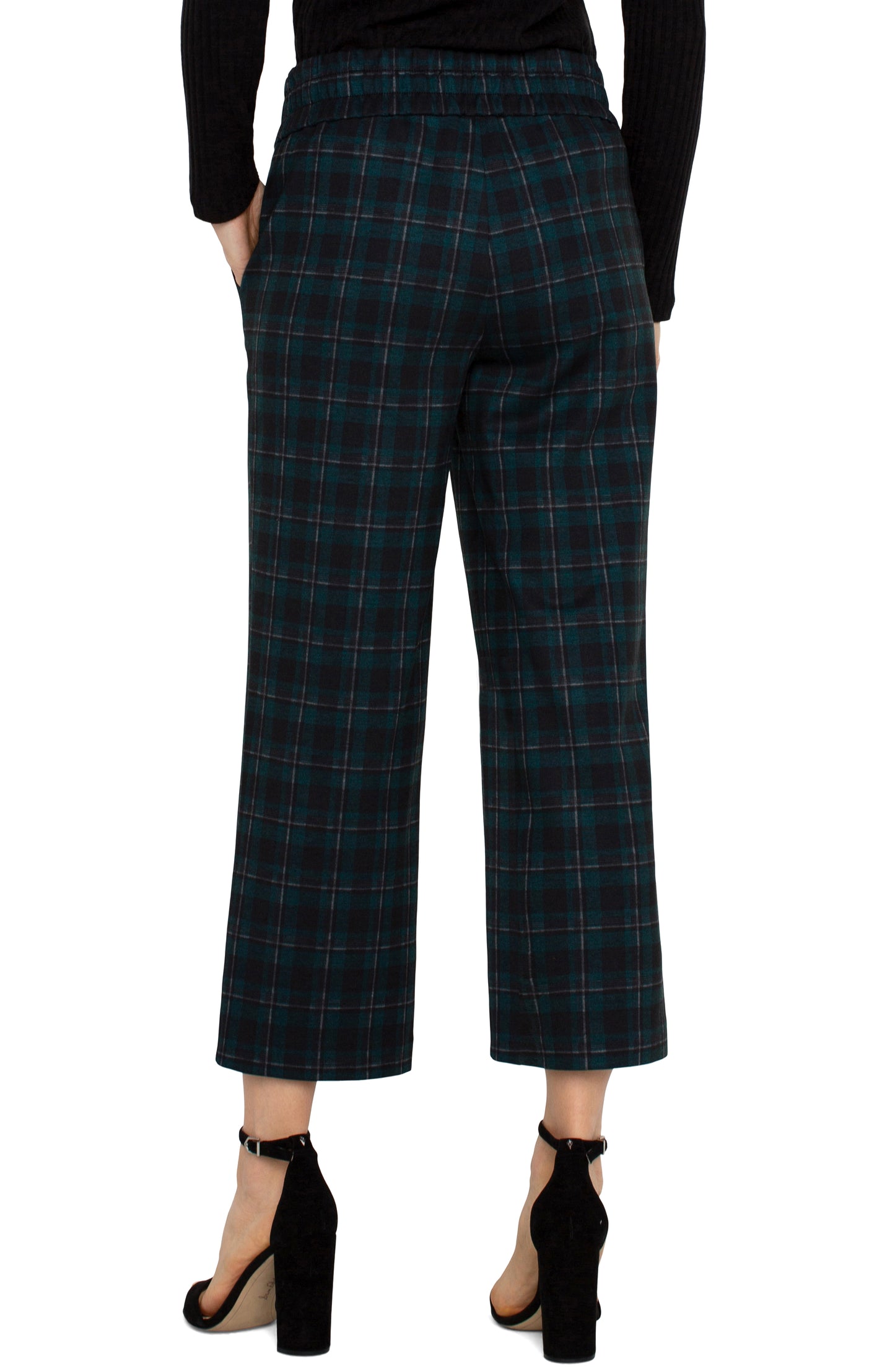 Mabel pull-on crop straight