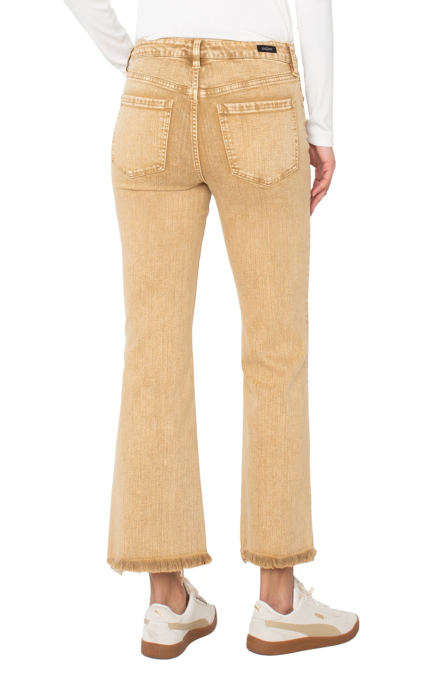 Mineral Gold Hanna Crop Jean