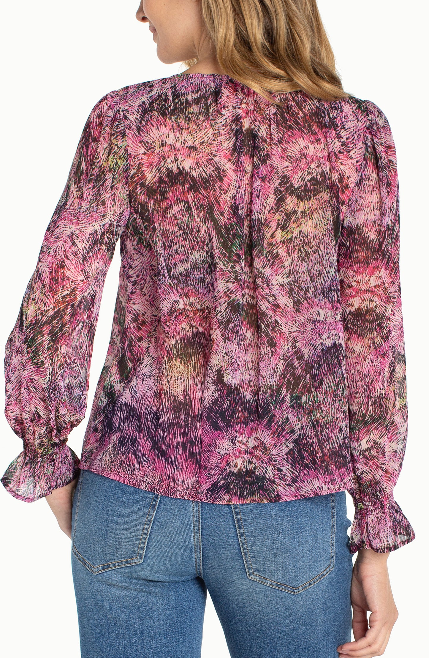 Pink Starburst Blouse