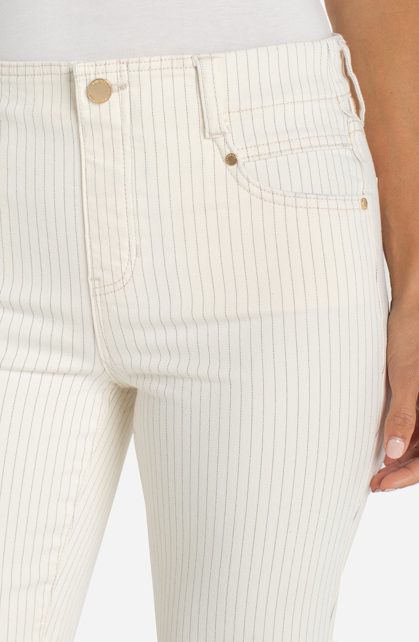 Nautical Stripe Gia Glider Jeans