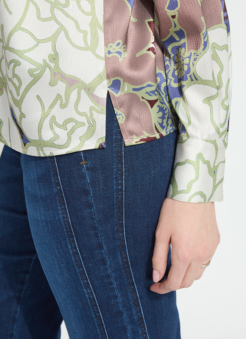 Seraphina Mock Neck Blouse