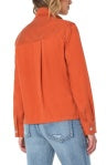 Patch Pocket Cinch Waist Jacket