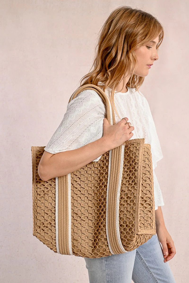 Woven Straw Bag