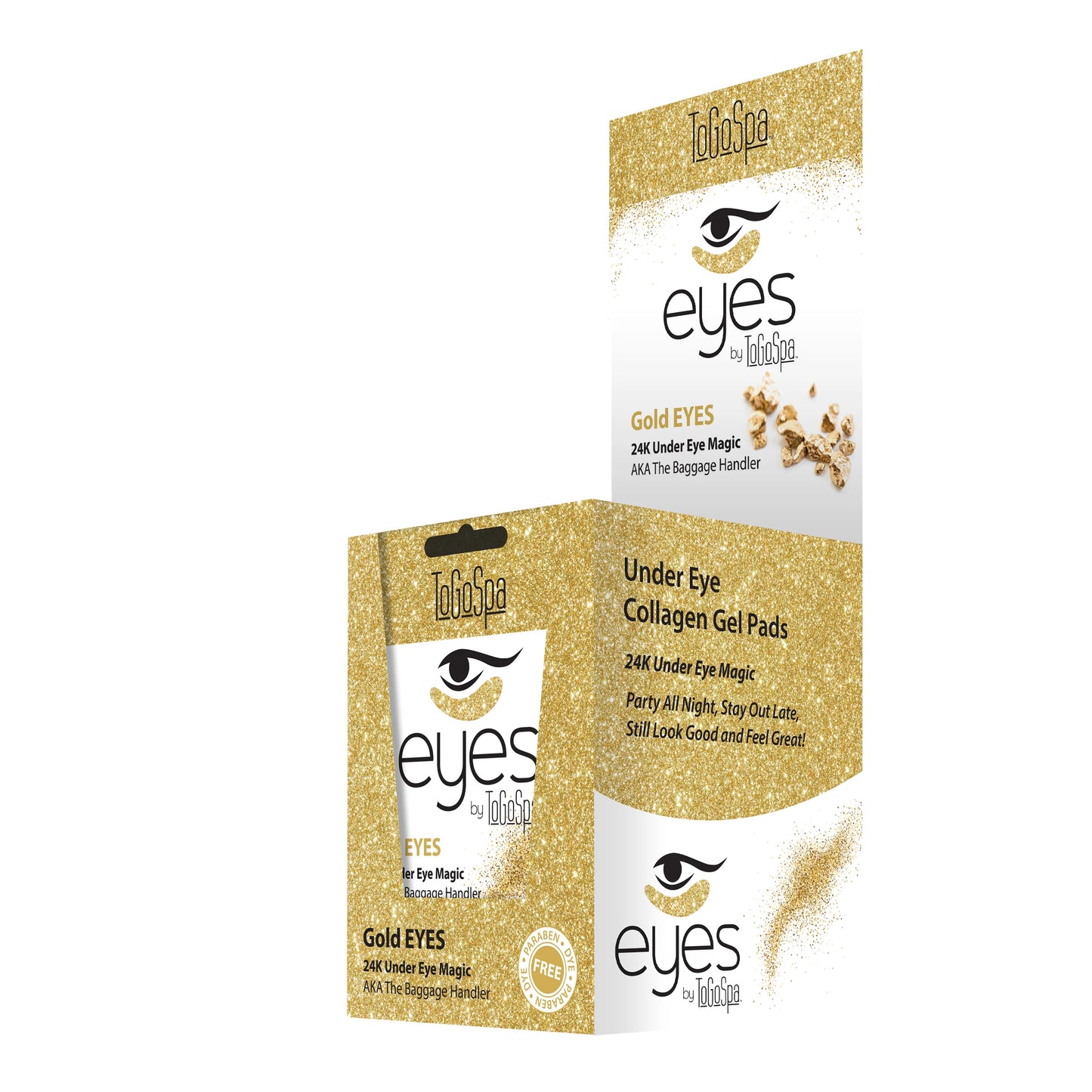 To Go Spa Under Eye Collagen Gel Pads