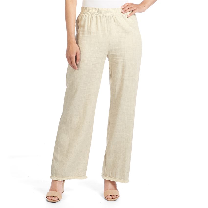LINEN FRINGE BOTTOM