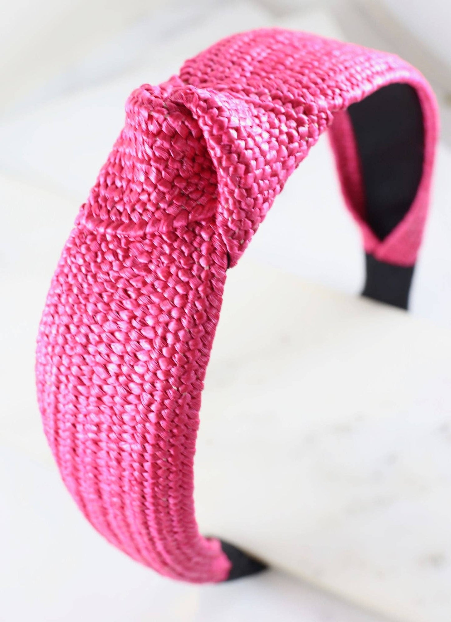 Jackson Straw Headband HOT PINK
