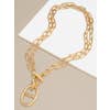 Mariner Link Charm Pendant Necklace