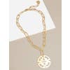 Traveling Pendant Collar Necklace