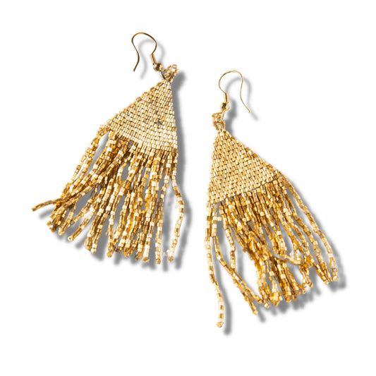 Luxe Petite Fringe Earring