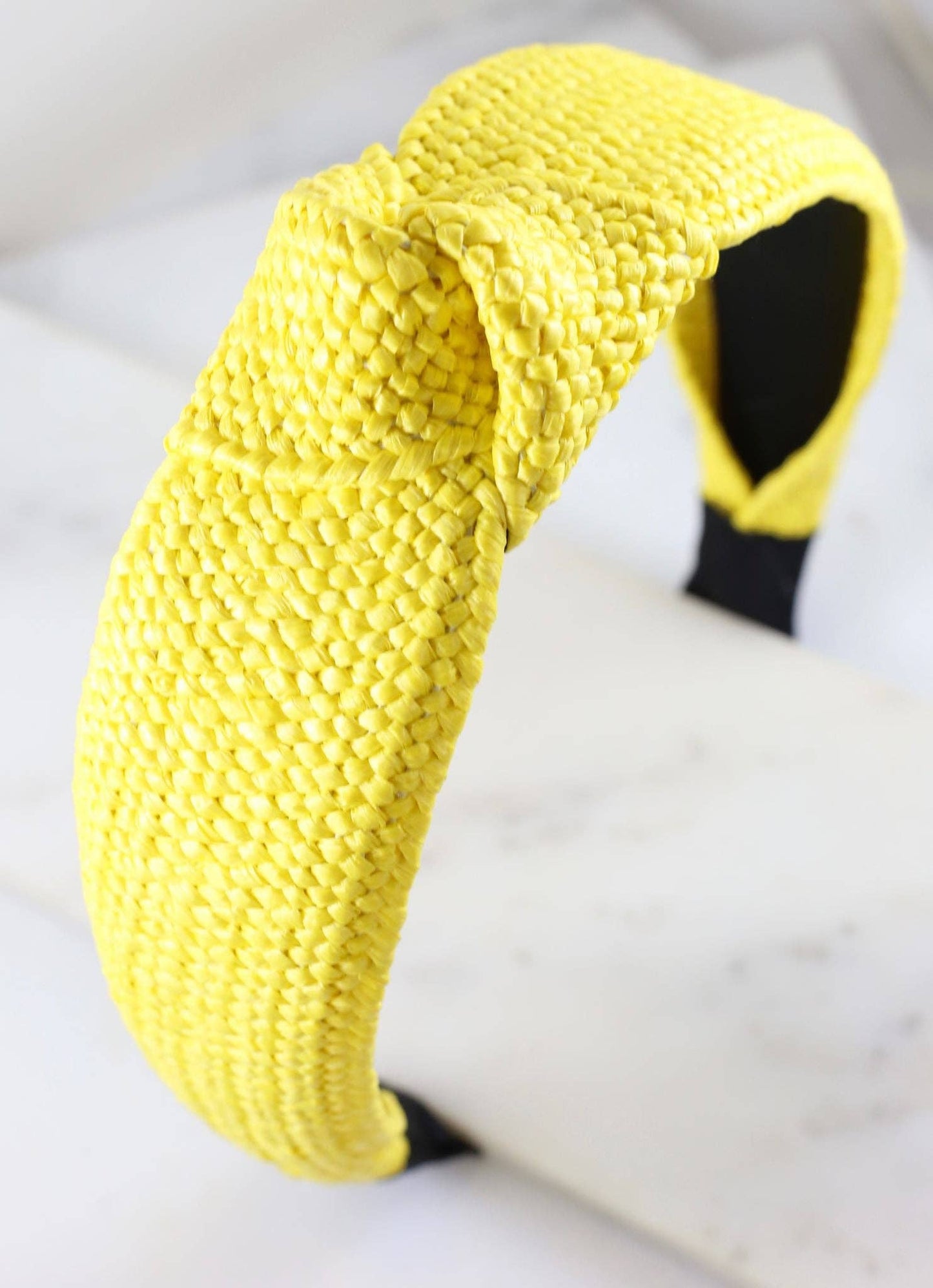 Jackson Straw Headband YELLOW