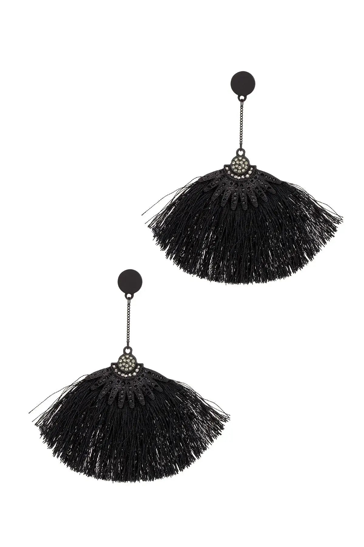 Star Boho Fringe Earring