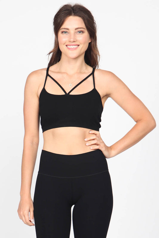 Multi Strap Crop Cami