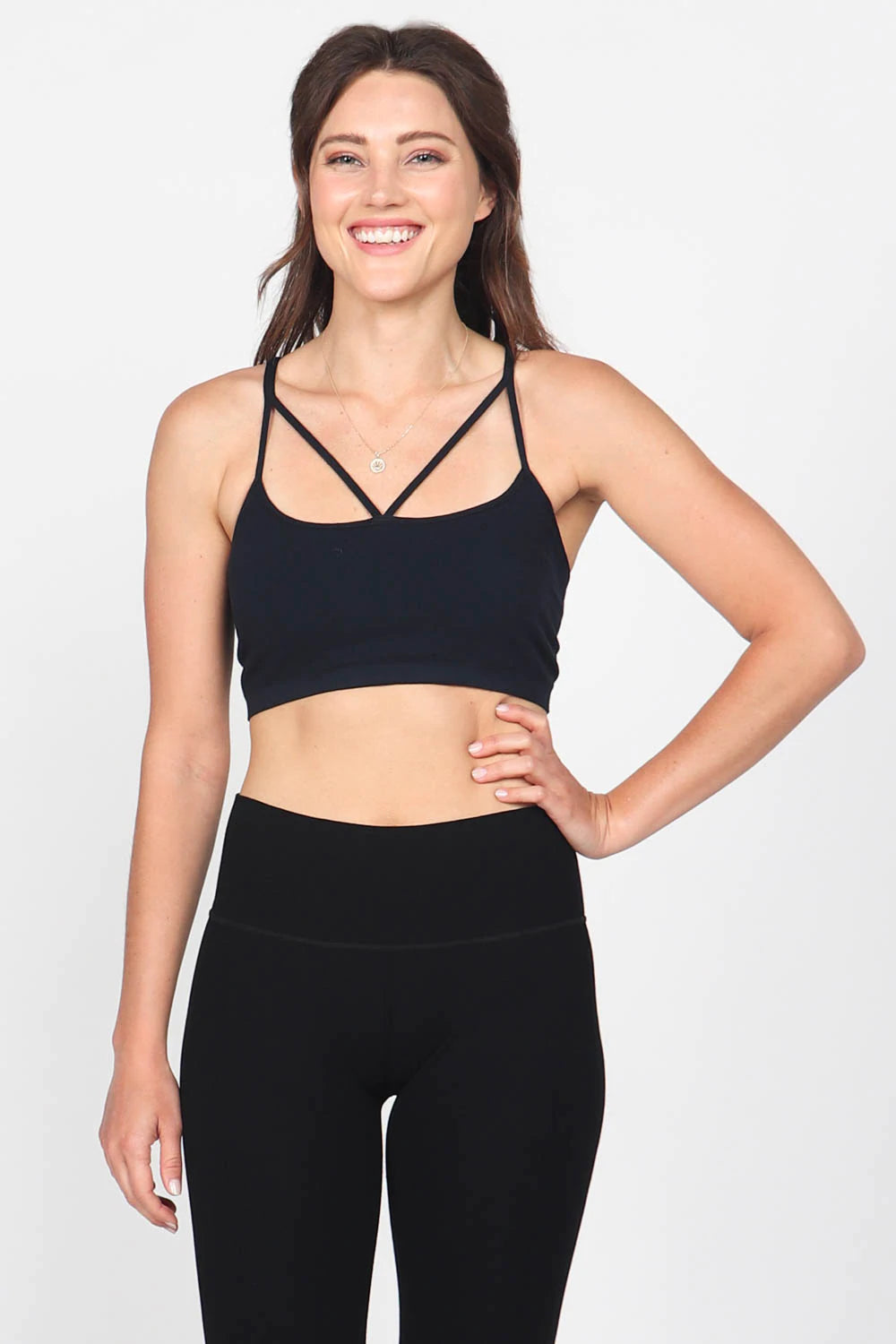 Multi Strap Crop Cami
