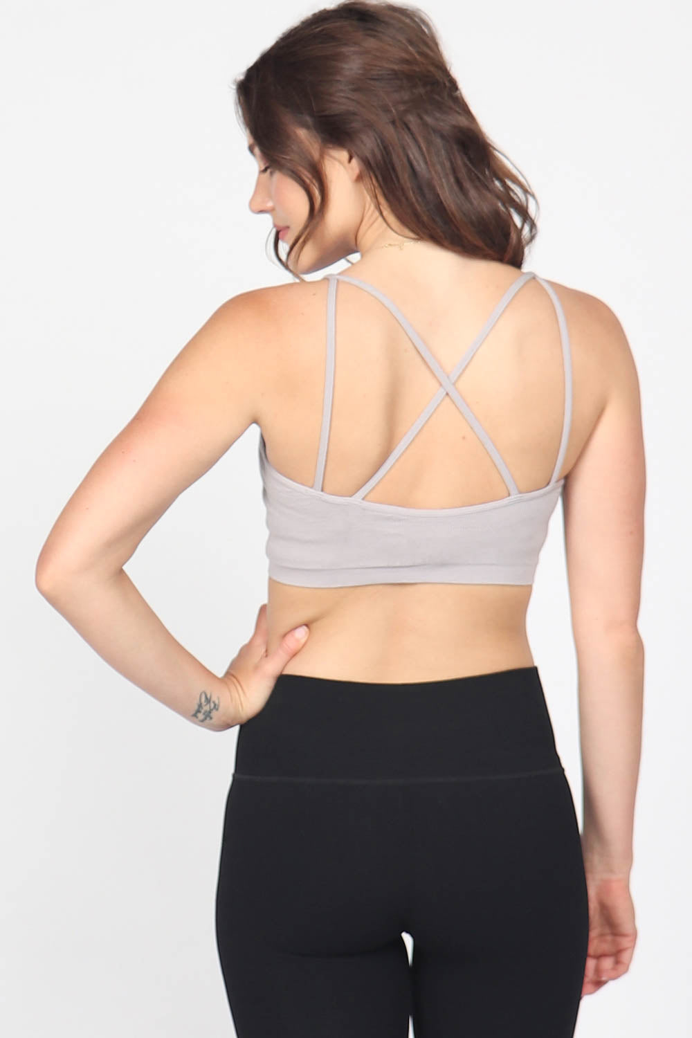 Multi Strap Crop Cami