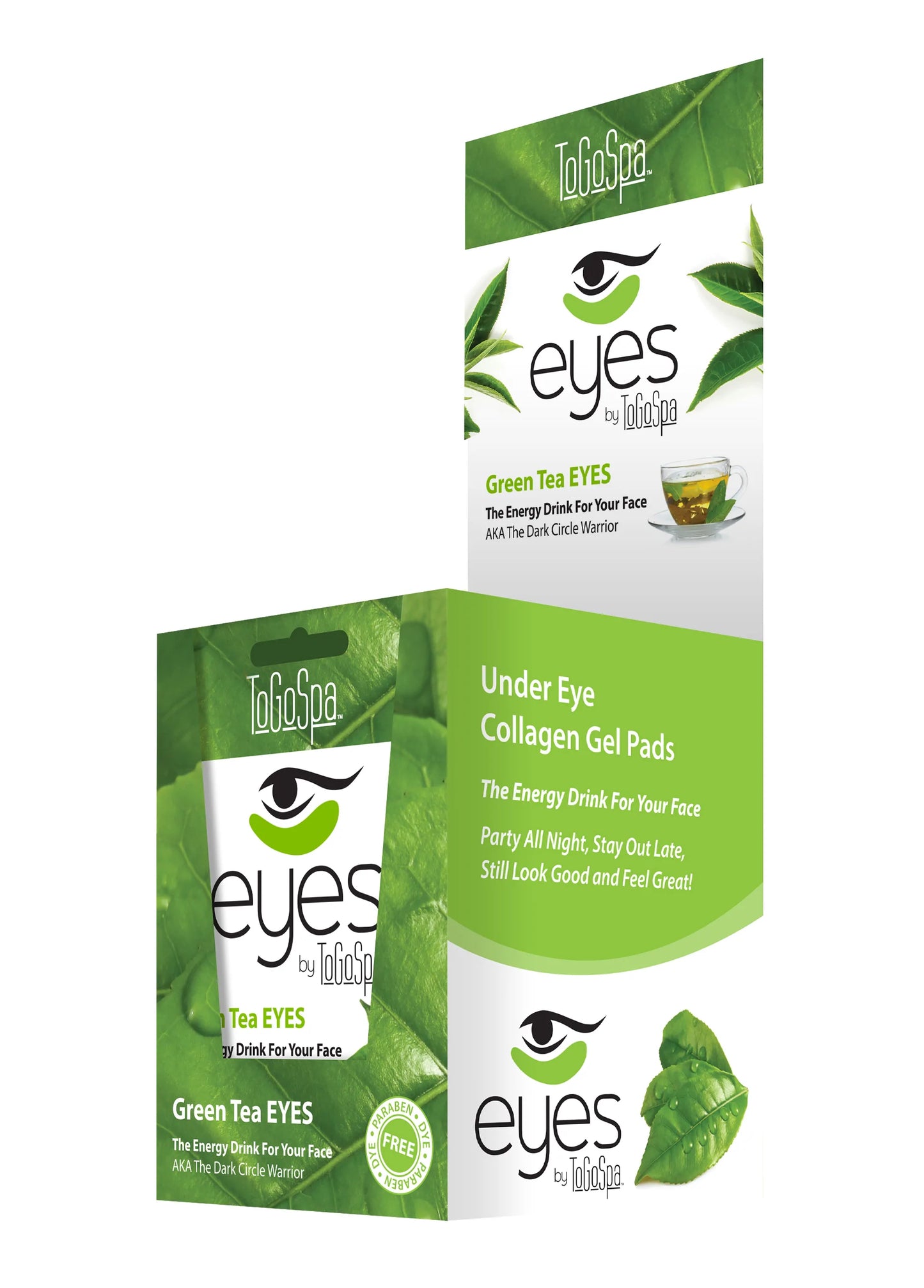 To Go Spa Under Eye Collagen Gel Pads