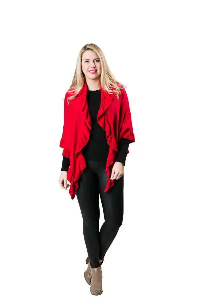 Ava Ruffle Wrap