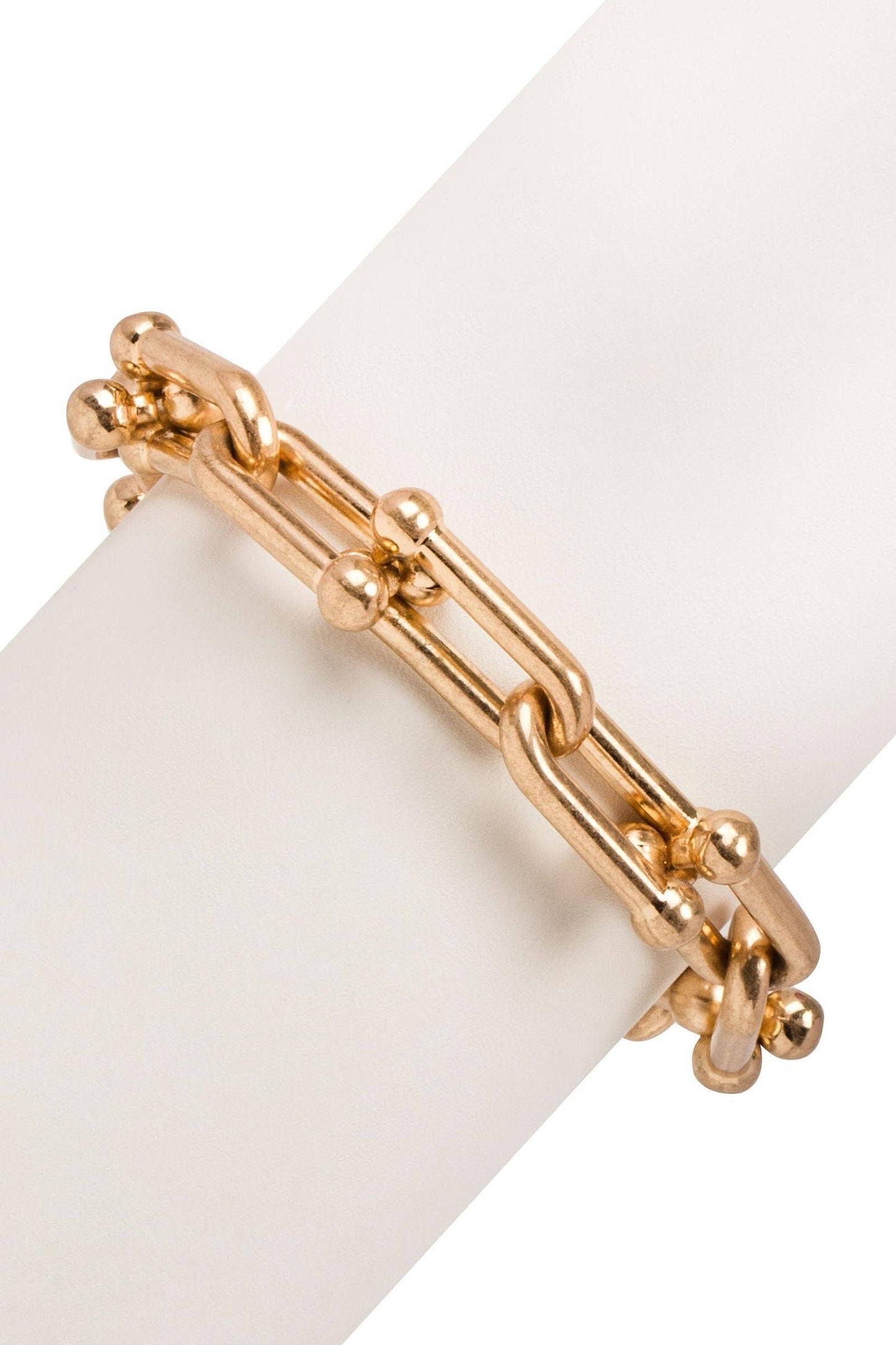 Gold Plated Chain Hooked Bracelet