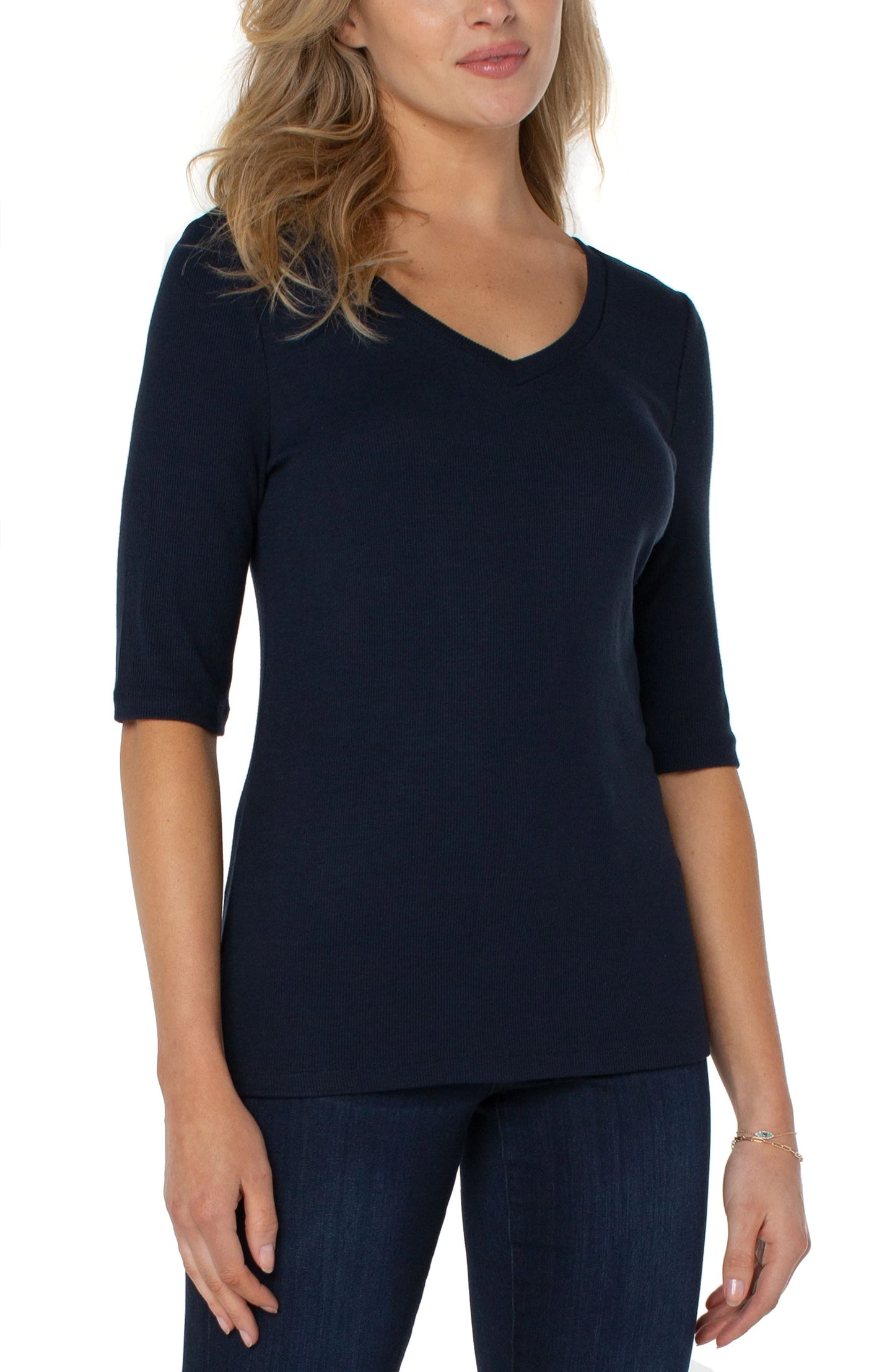 RIB KNIT TOP