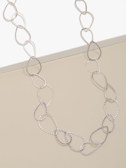 Teardrop Links Necklace